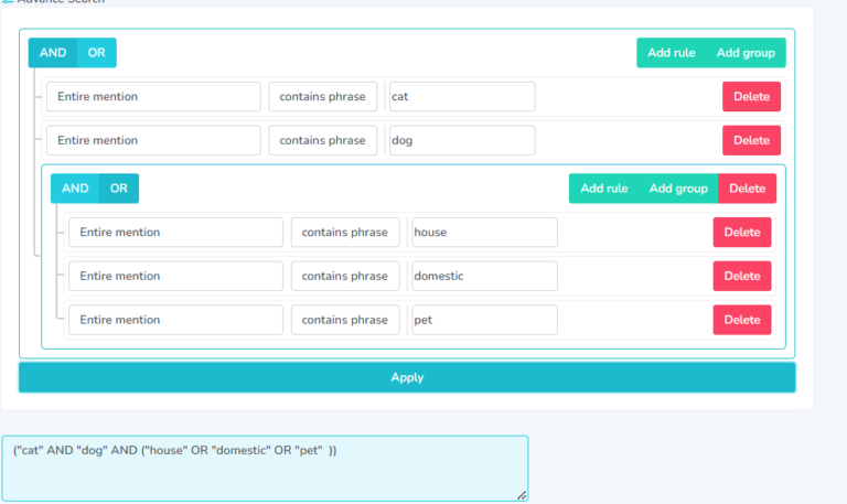 How to use the Boolean Search Builder - Synapse AI Labs